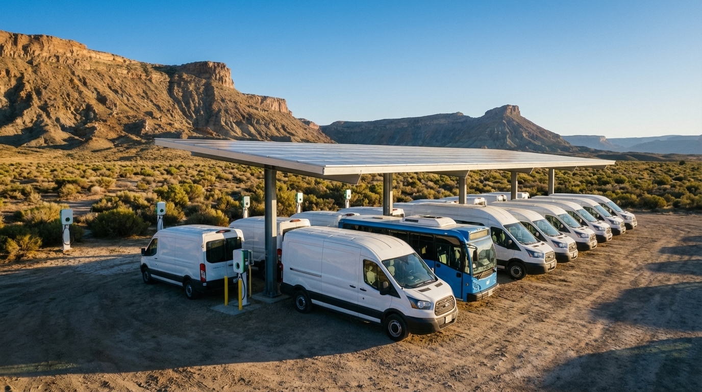 Electric van and shuttle bus fleet operations training course